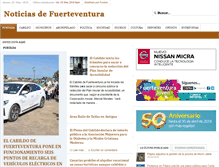Tablet Screenshot of diariodefuerteventura.com